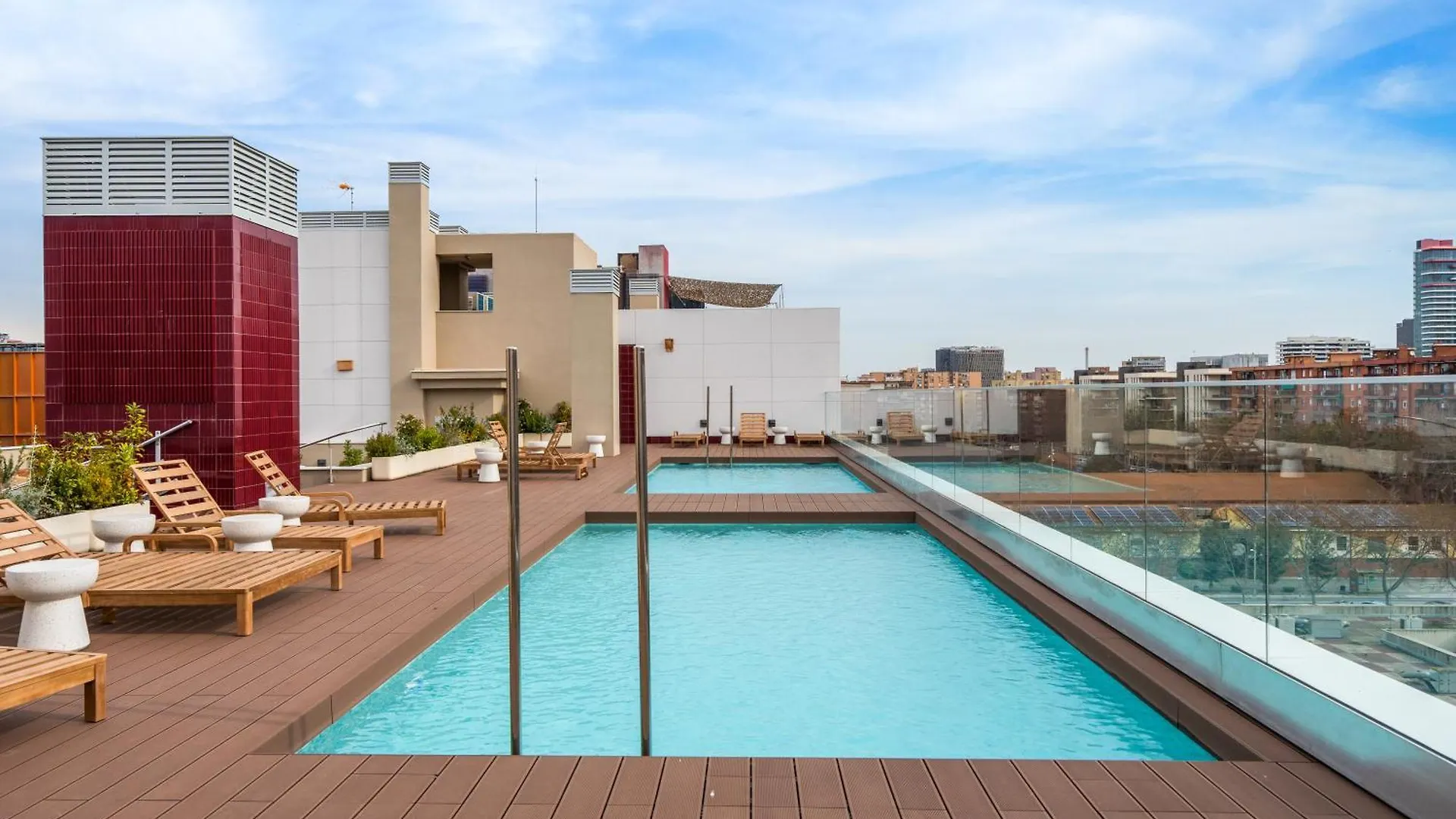Diagonal Mar Oasis With Pool And Parking Daire Barselona